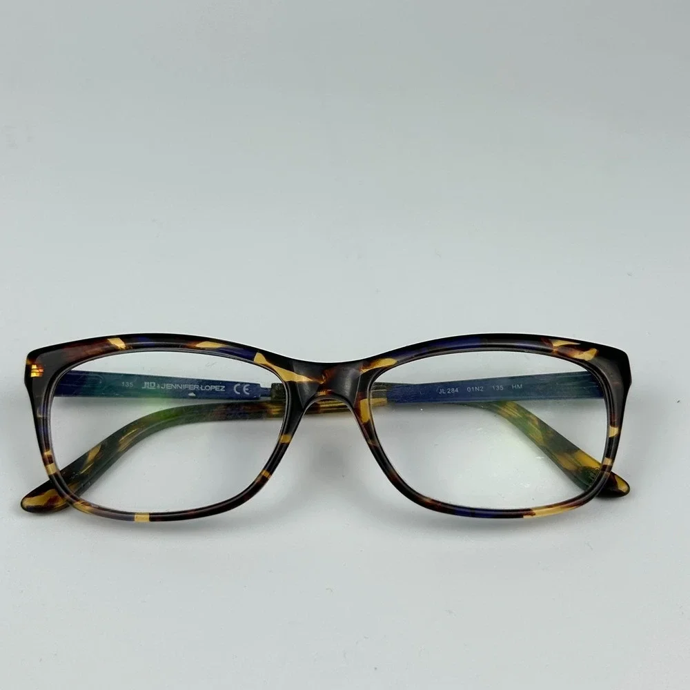 Jennifer Lopez JL 284 Women Eyeglasses Frame Black Full Rim 50-17-135 mm